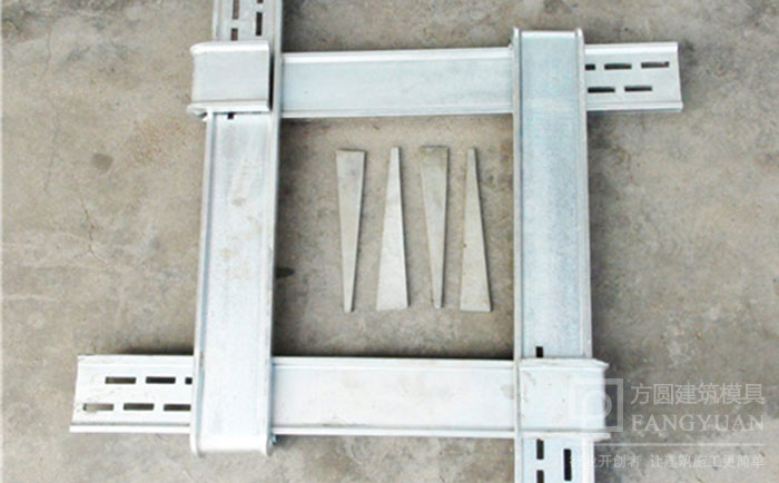 方柱卡箍與傳統鋼管加固體系對比